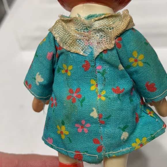 Vintage Raggedy Ann soft rubber doll 5 inch - Picture 13 of 16